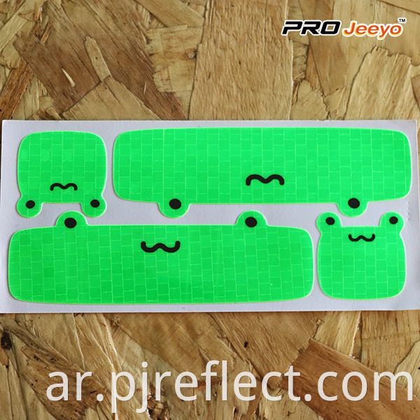 Reflective Soft High Bright Frog Patches For Cycling